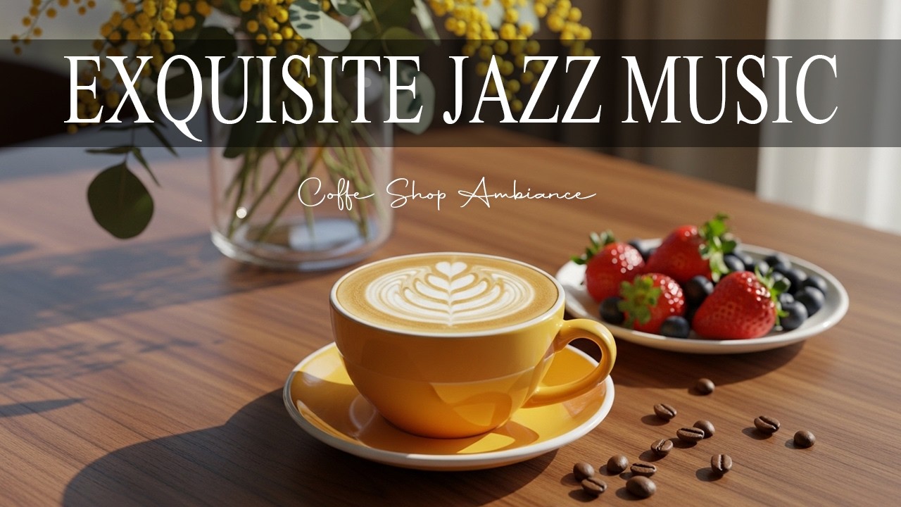 Exquisite Jazz Music ✨☕ Bossa Nova Instrumental & Relaxing Jazz for the Holidays