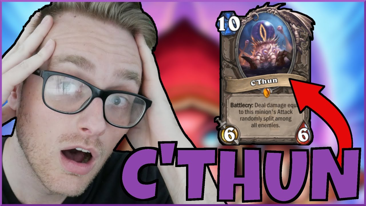 C'thun. C'thun. C'THUN! (Crazy Combo) | Quest Warlock | Descent of Dragons | Wild Hearthstone