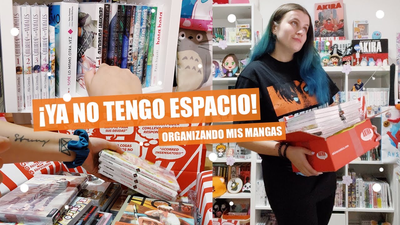 📚¡NO TENGO ESPACIO! Organizando mis ESTANTERÍAS de MANGA📚