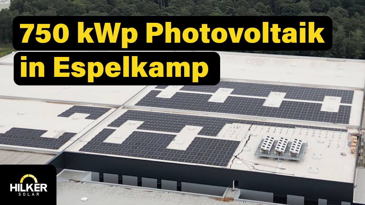 749 kWp Photovoltaik auf Industriehalle in Espelkamp