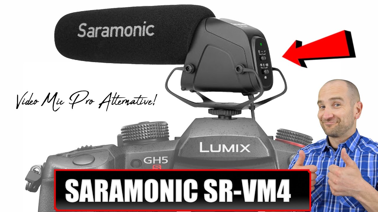 Saramonic SR-VM4 On-Camera Vlogging Mic Review!