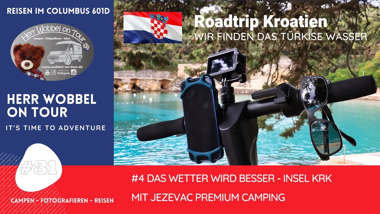 #4 Insel Krk - Camping Resort Jezevac - Traumhaftes Wetter in Kroatien im Herbst