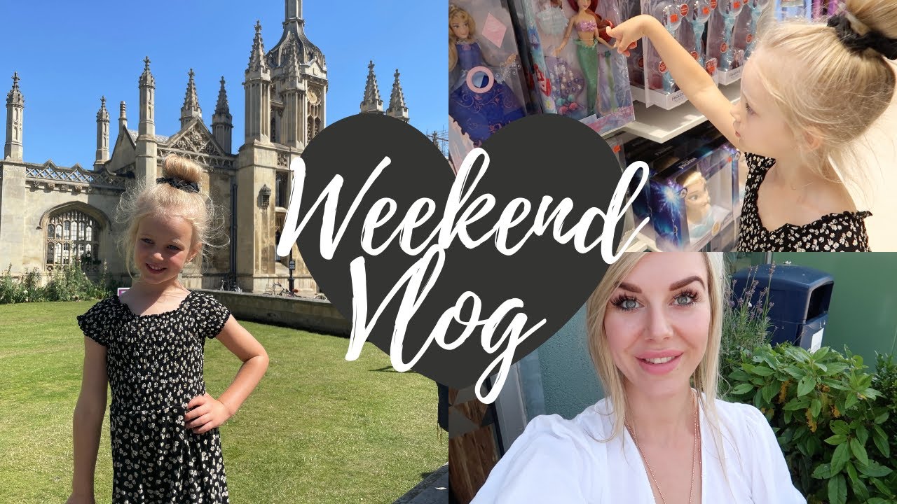 Disney Store, Sunshine & BBQ Time - Its Finally Summer! | Weekend Vlog