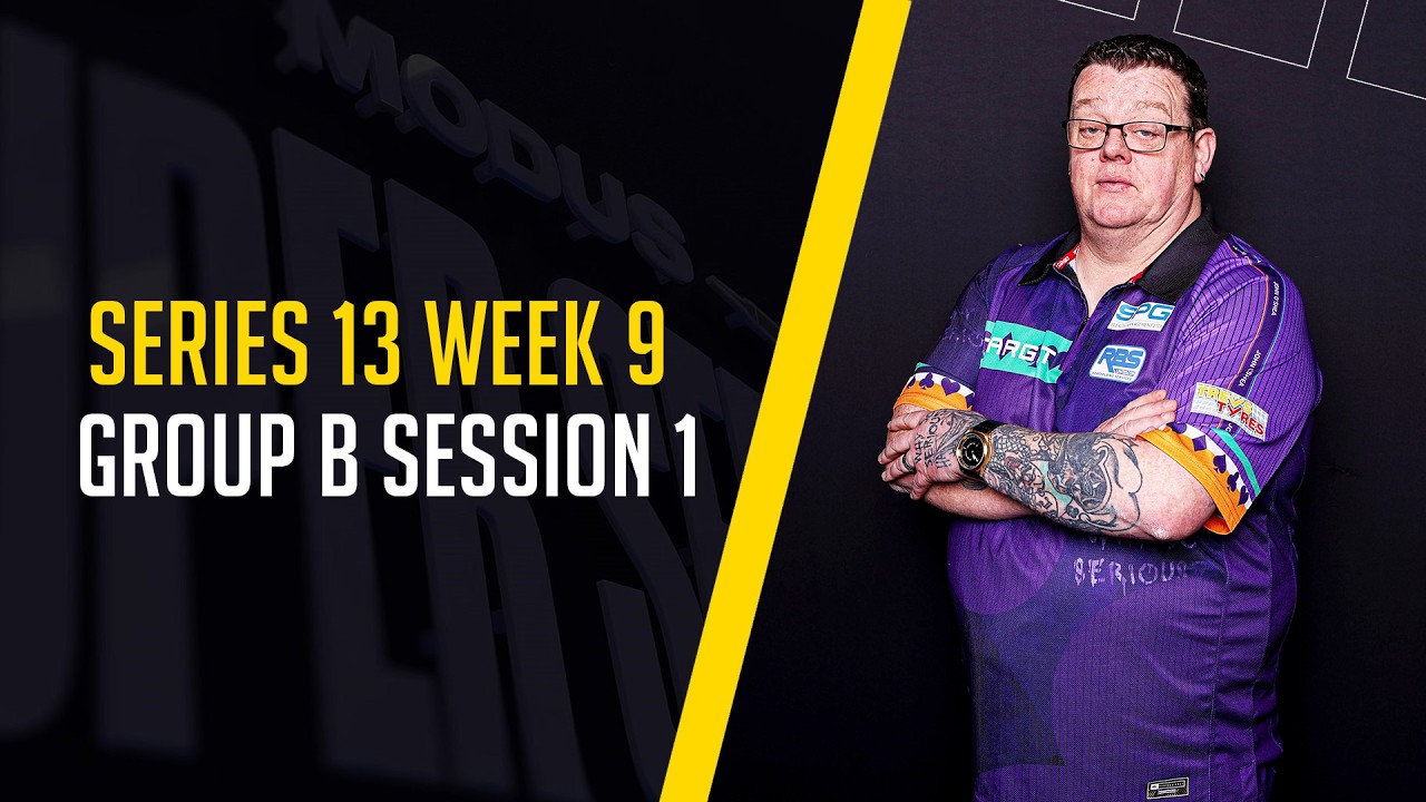 GROUP B IS HERE!!!🤩🎯 | Live Darts |  Series 13 Week 9 | Group B Session 1