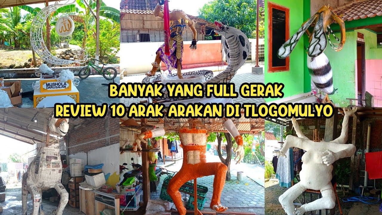 FULL GERAK❗Review 10 Arak Arakan Takbir Keliling Tlogomulyo 2026