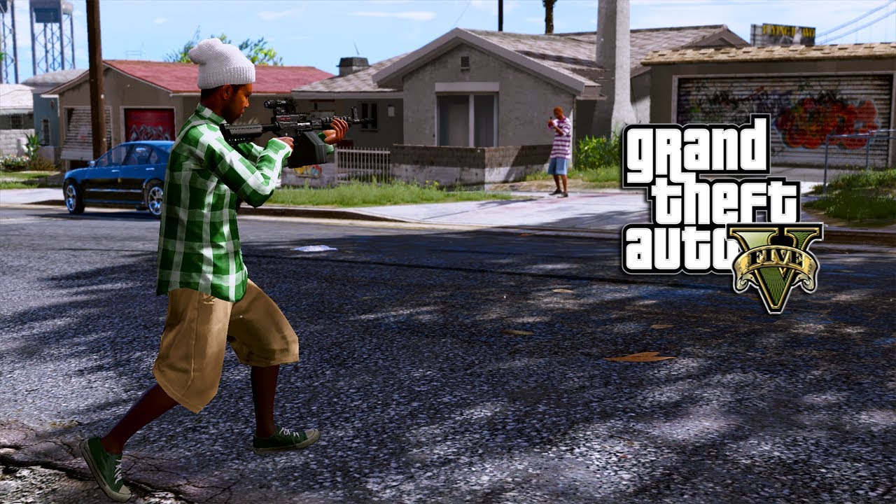 GTA 5 GANG LIFE - THE FAMILIES PART 3 - GANGSTA (GTA 5 PC MODS)
