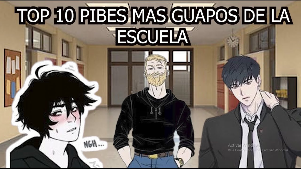 TOP 10 PIBES MAS GUAPOS DE LA ESCUELA
