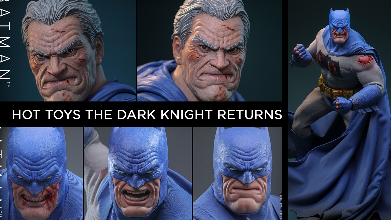 Игрушки Hot Toys Batman The Dark Knight Returns Battle Damage