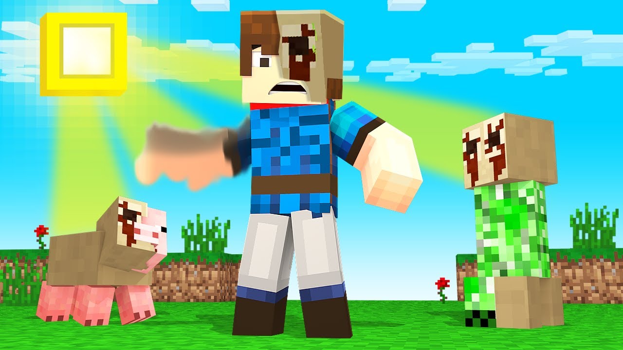 Minecraft: Но солнце превращает тебя в мутанта!? (Это было страшно...) — Игровой процесс модов Mi...