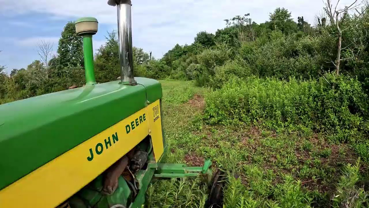 Working the JD 730