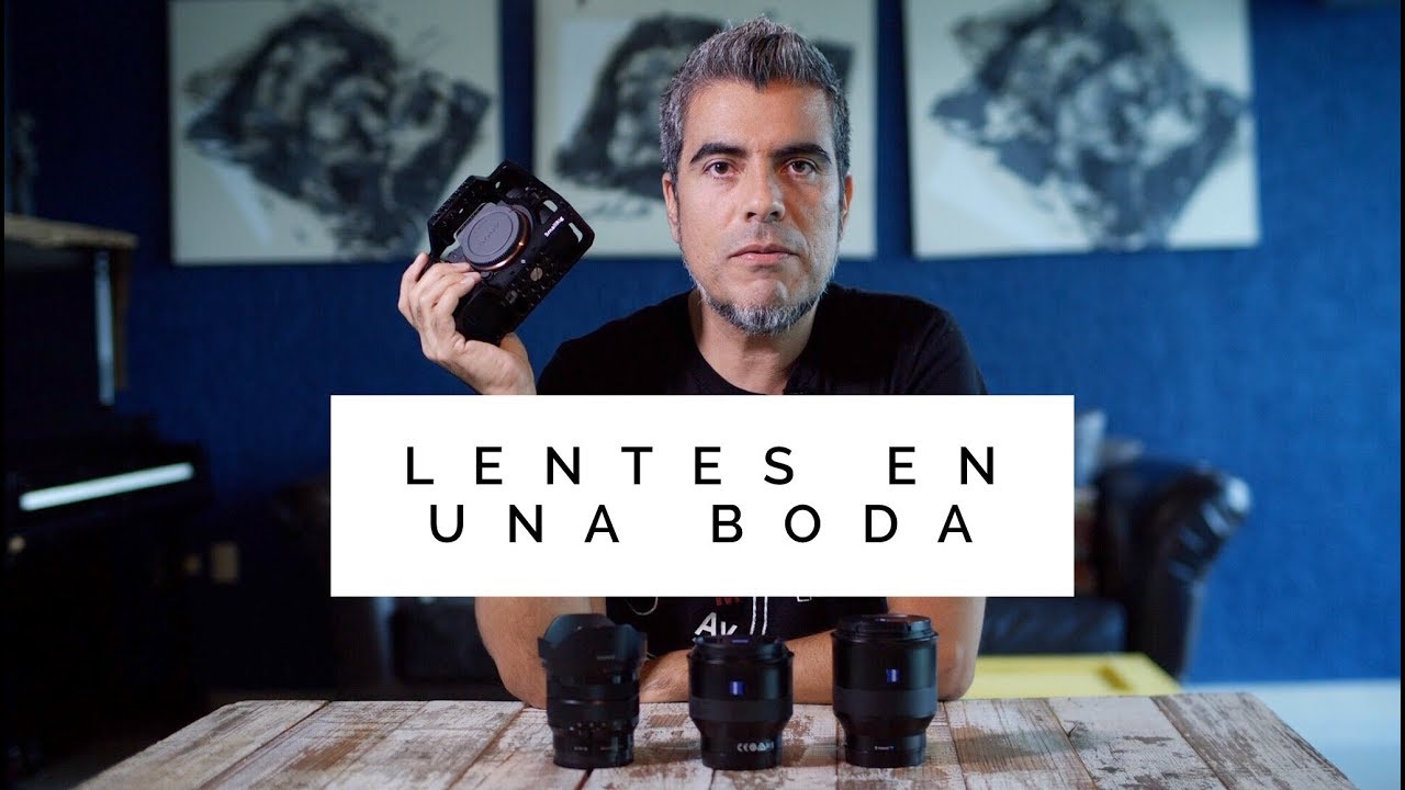 Lentes Sony que uso en una Boda