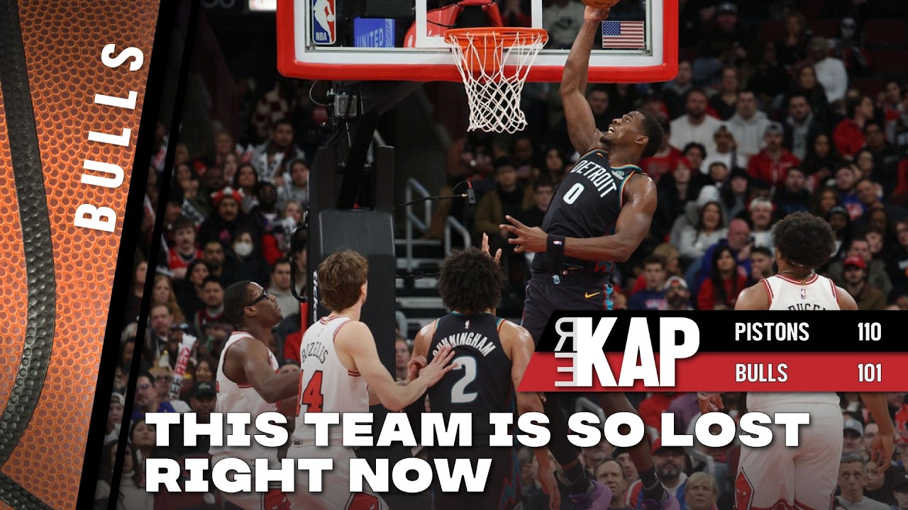 REKAP ®: 🏀 Chicago Bulls 126-110 loss to Detroit Pistons. ‘This team is so lost right now!’