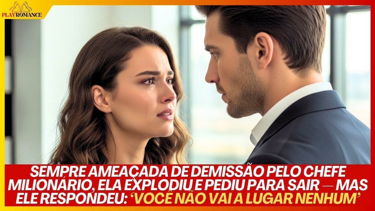 AMEAÇADA PELO CHEFE MILIONÁRIO, ELA PEDIU PARA SAIR — MAS ELE DISSE  ‘VOCÊ NÃO VAI A LUGAR NENHUM’