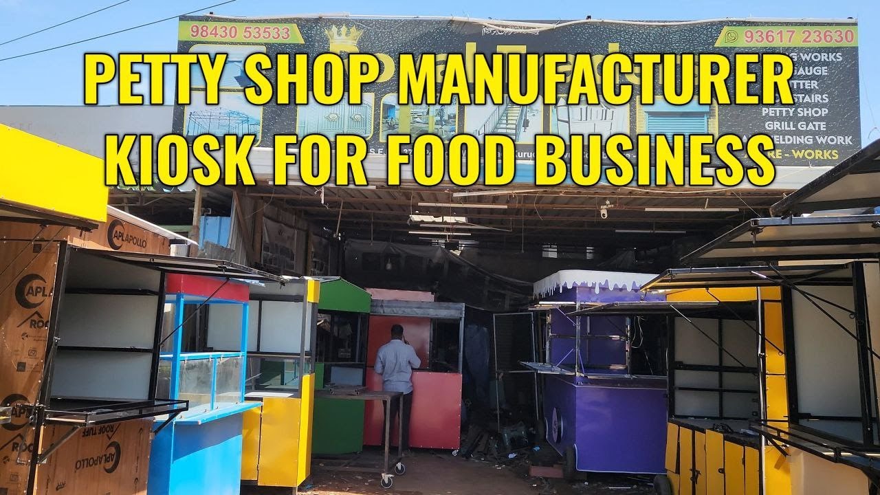 Cheapest Kiosk | Budgetary Kiosk Shop | Kiosk For Food Business | Kiosk Manufacturer Coimbatore