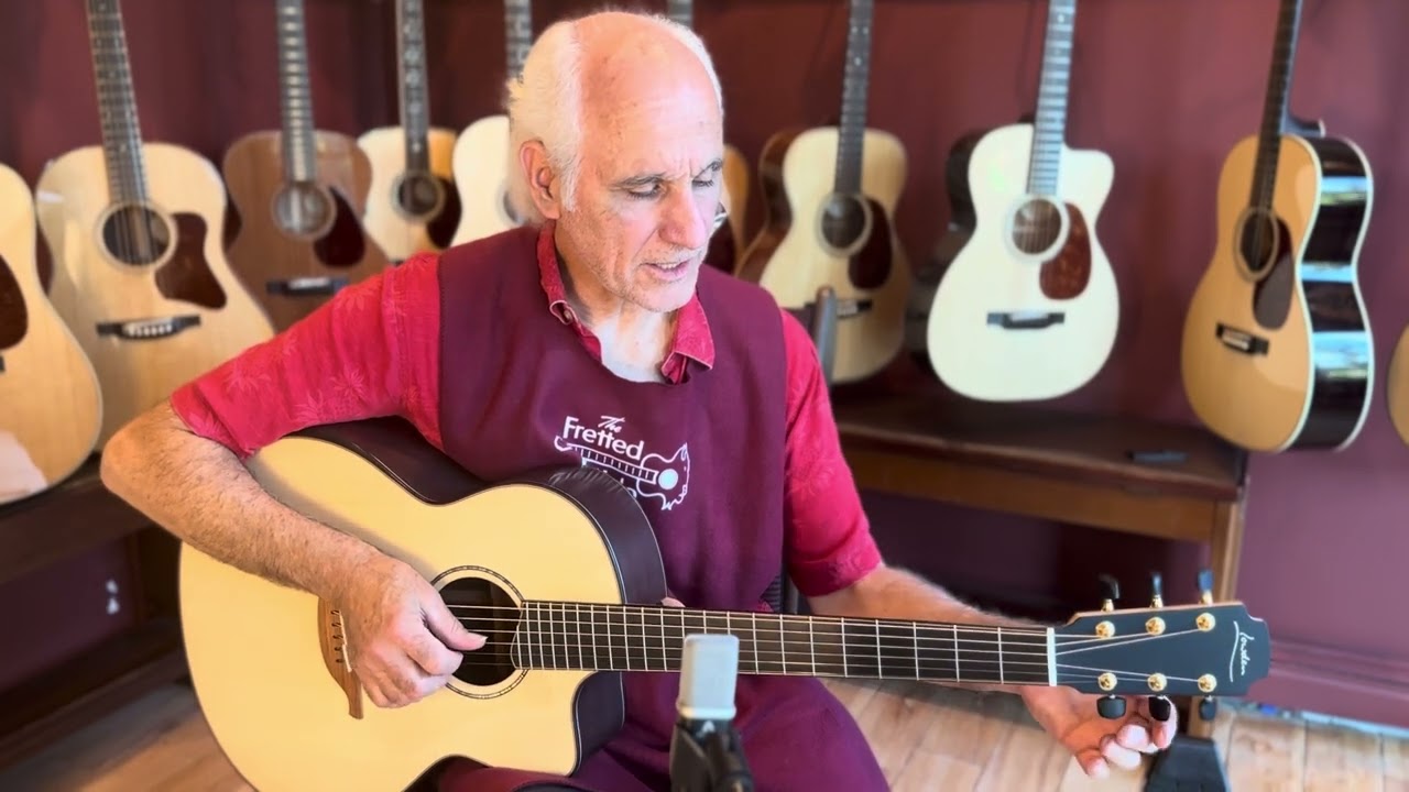 Lowden Pierre Bensusan Signature Model Adirondack / AAAA Honduran Rosewood