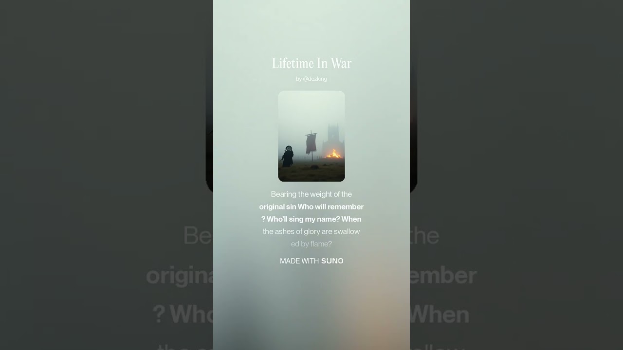Lifetime In War