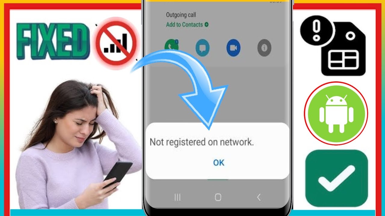 Not Registered On Network Samsung |  How To Fix Voice Calling Problem Samsung
