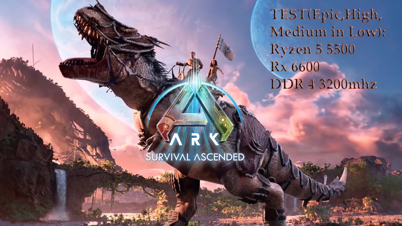 ARK Survival Ascended RX 6600 test