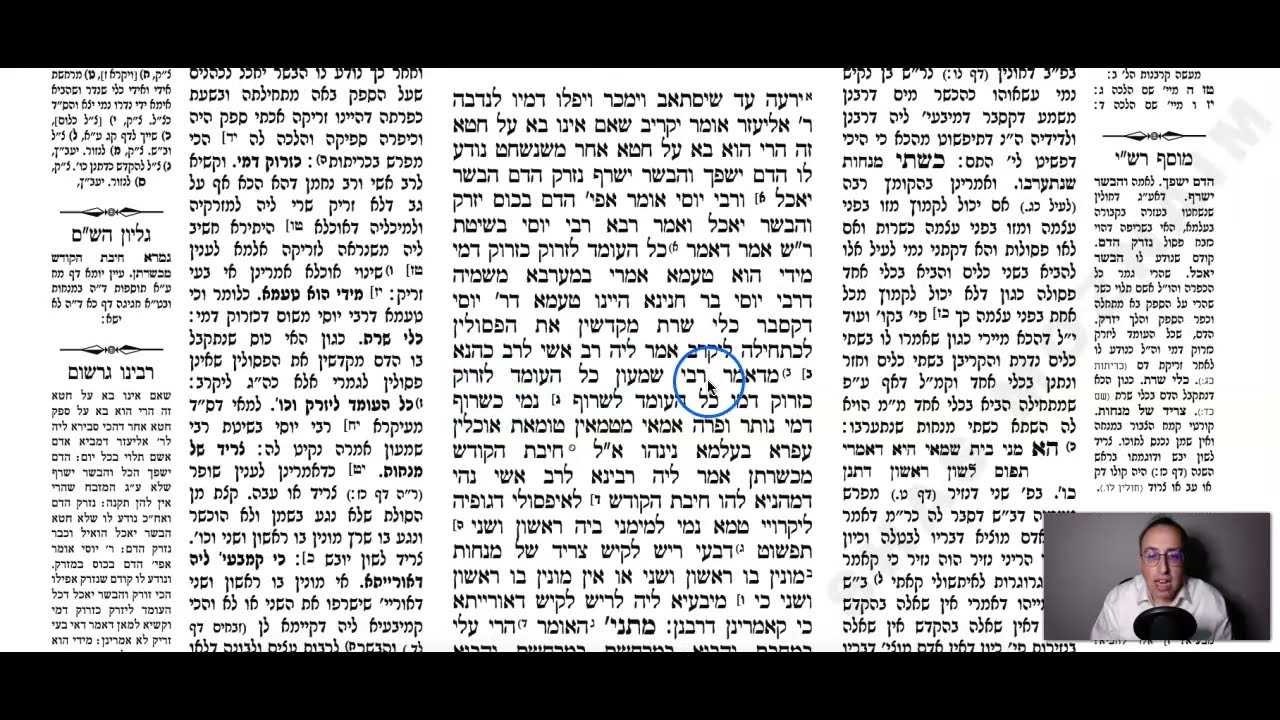 Menachos Daf 102b Daf Yomi Gemara (Talmud) Meseches Menachos Mesechet Menachot Masechet Menahot 