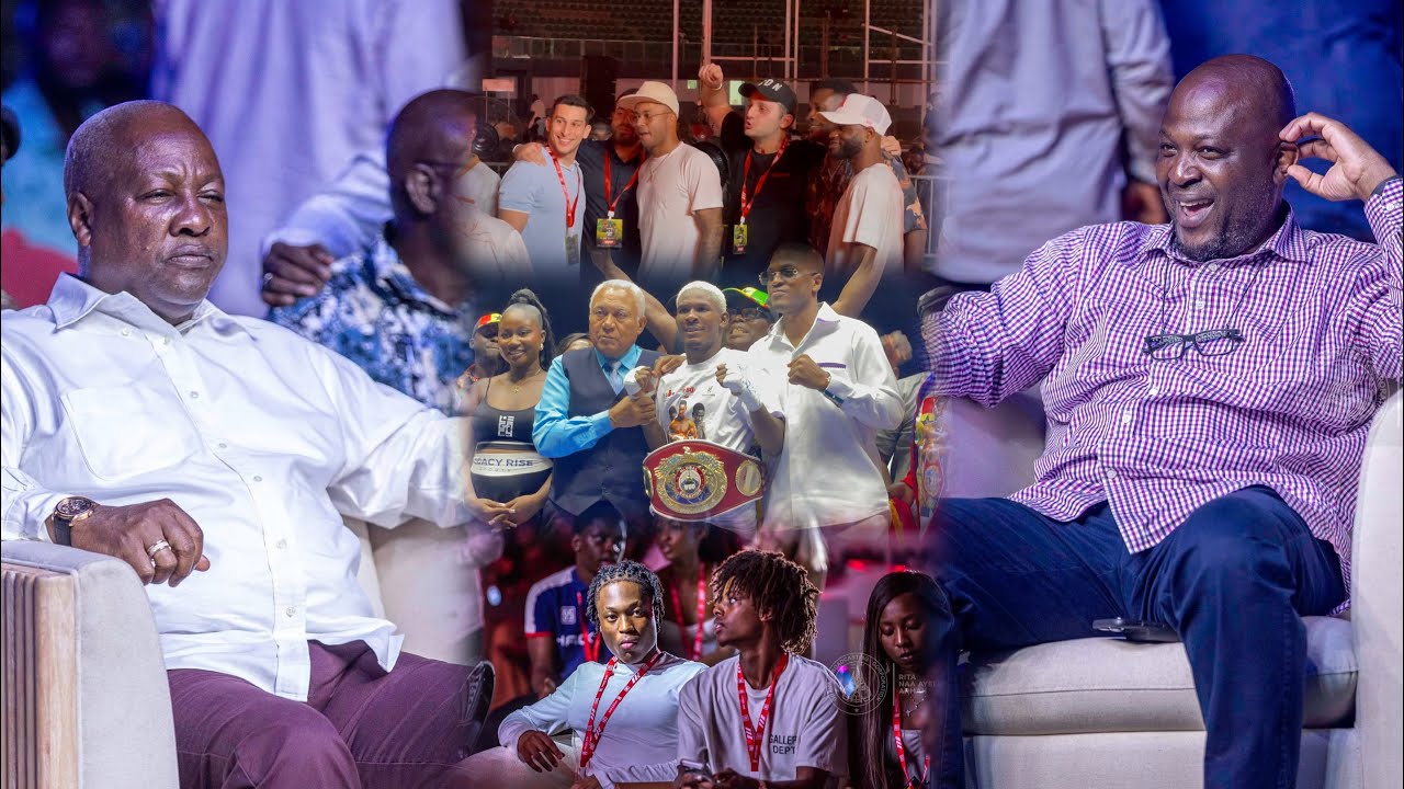 🤩Сын Ибрагима Махамы, Деде Айю, и Асамоа Гьян выразили огромную поддержку Шарафу на поединке SHOW...