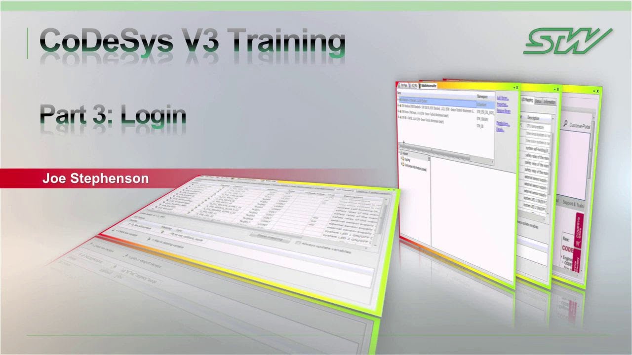 CoDeSys V3 - Part 3: Login