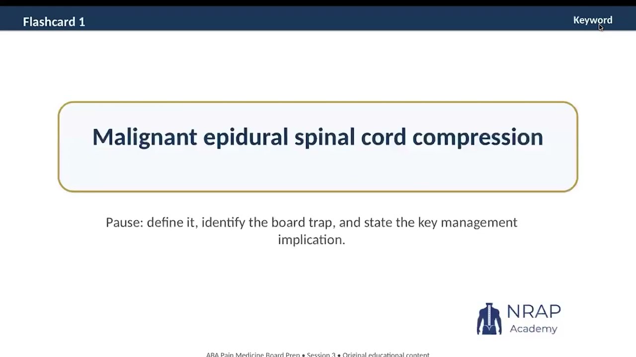 Pain Board Review Flashcards: High-Yield Exam Prep