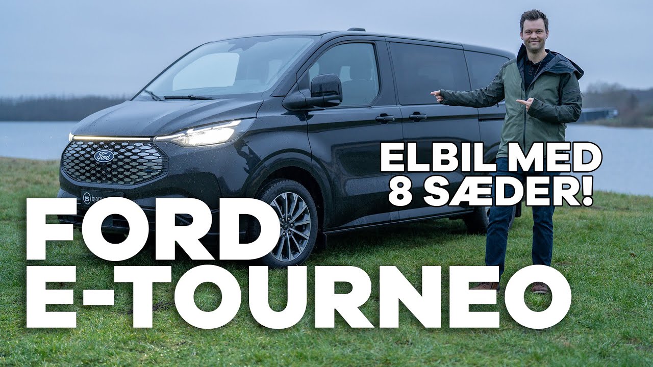 Plads til 8 VOKSNE: Ford E-Tourneo Custom med MASSER af plads | Bilguiden