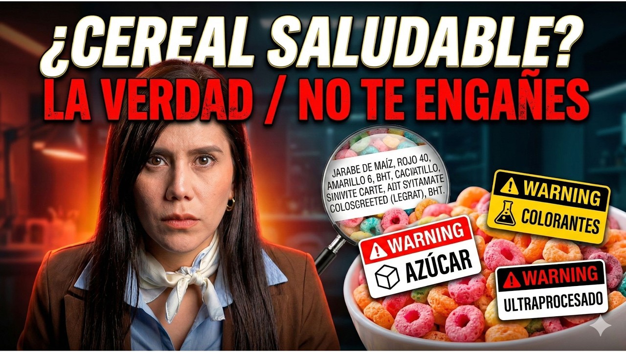 Ese cereal que crees saludable… no lo es