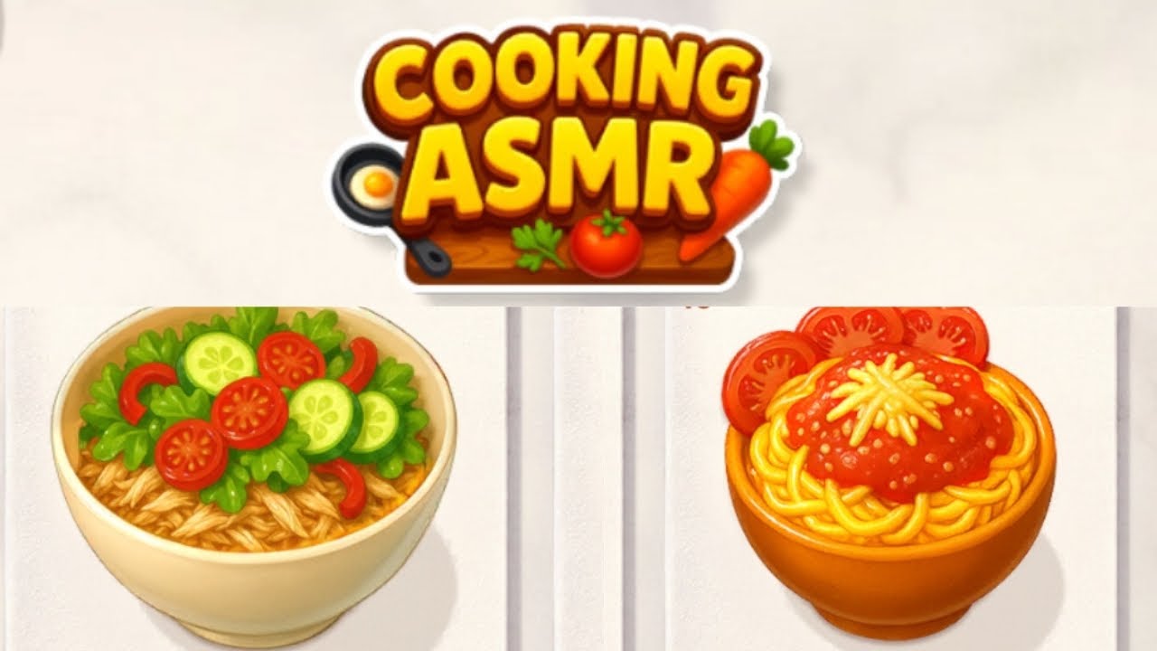ASMR sound cooking challenge gameplay #asmrsounds #viral #gameplay #asmr