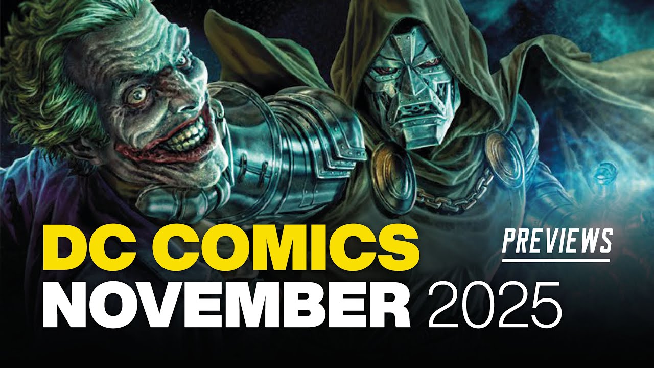 DC Comics PREVIEWS: What's NEW from DC in November 2025!