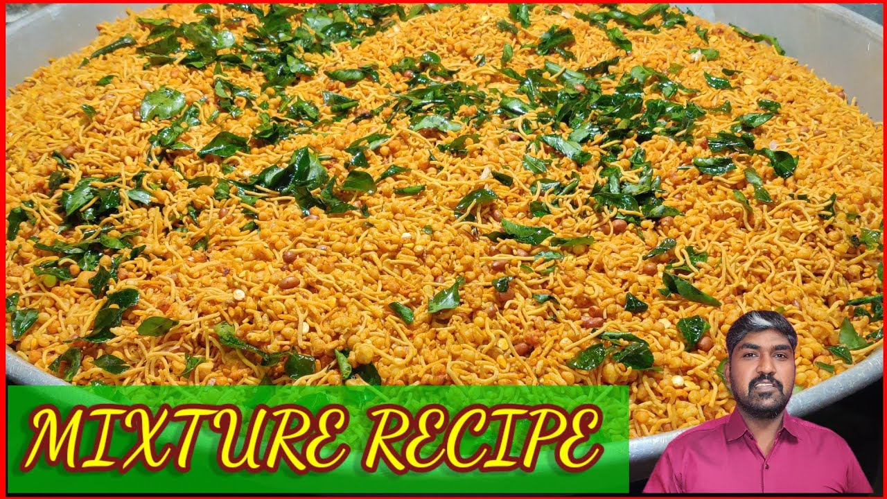 Mixture Recipe in Tamil | How to Make Crispy and Spicy mixture | South Indian Mixture Recipe