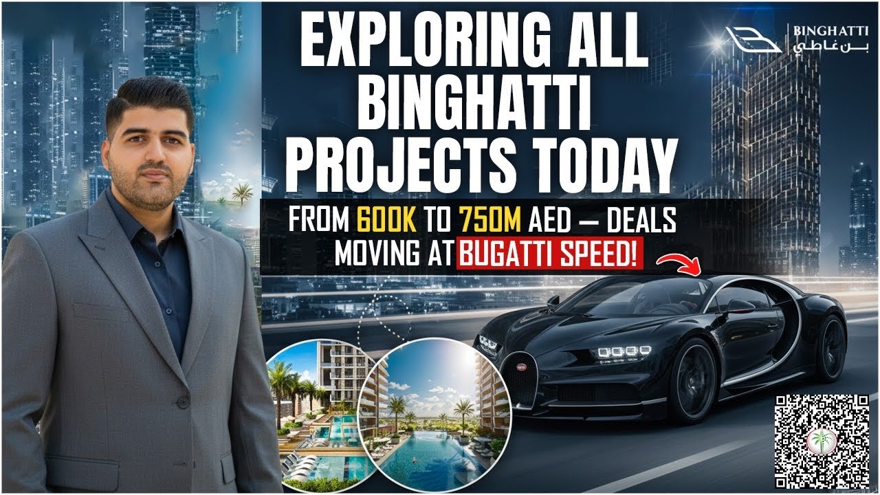 Affordable Luxury Apartments from AED 580K to 750M  | Inside Binghatti Property Show Deals 2025