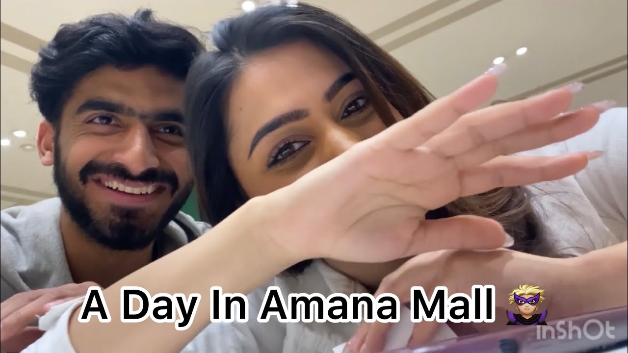 Jhooly Se Gir Gaye 🤕 | A Day In Amana Mall ❤️ Ft Arooj Fatima