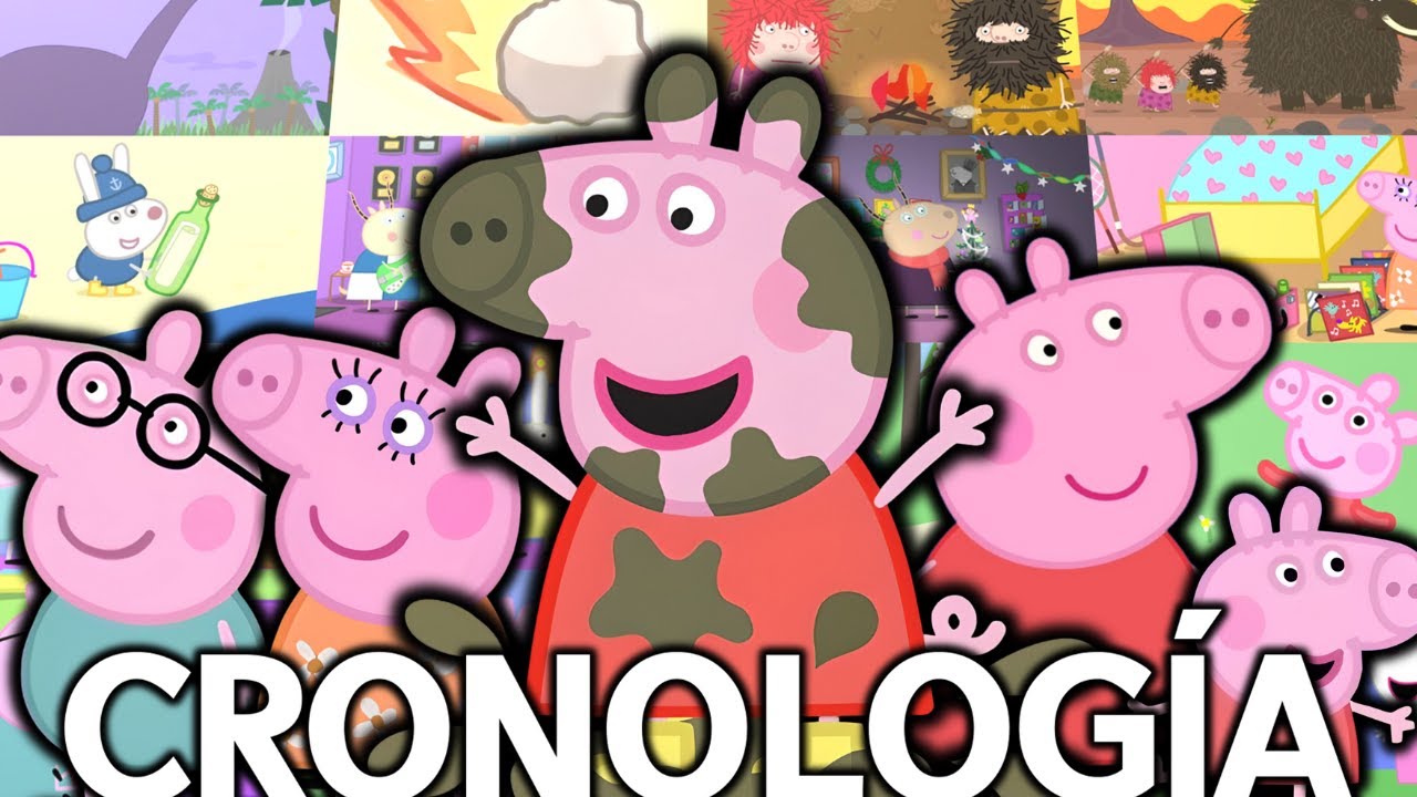 La Cronología de Peppa la Cerdita, Historia completa y Resumen de toda la serie (394 episodios)