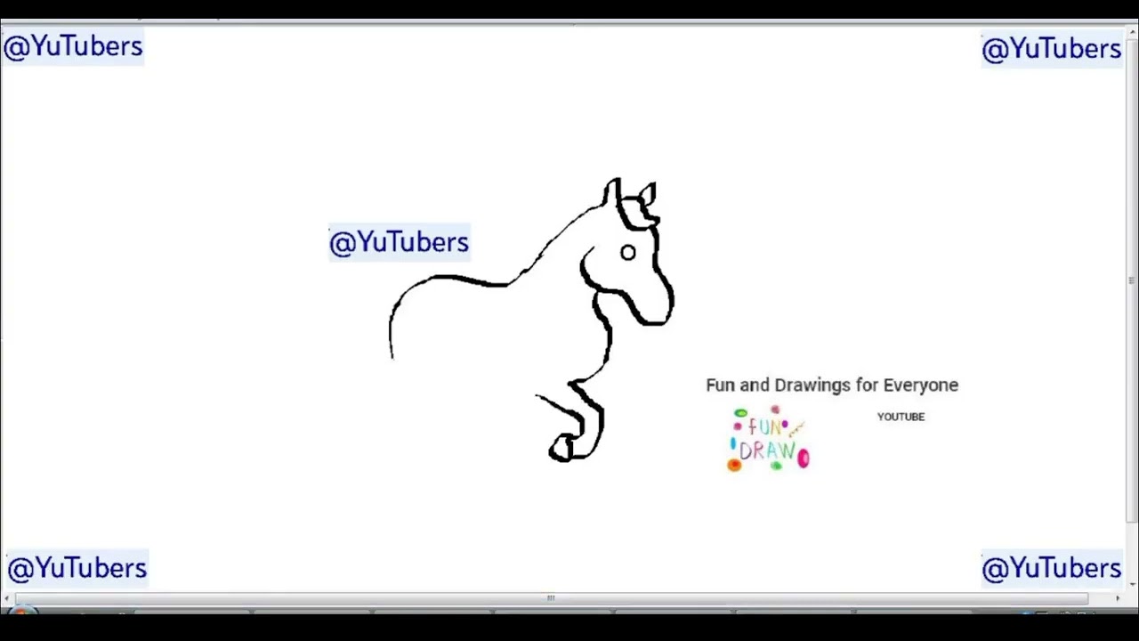 How to draw racing animals 🐴