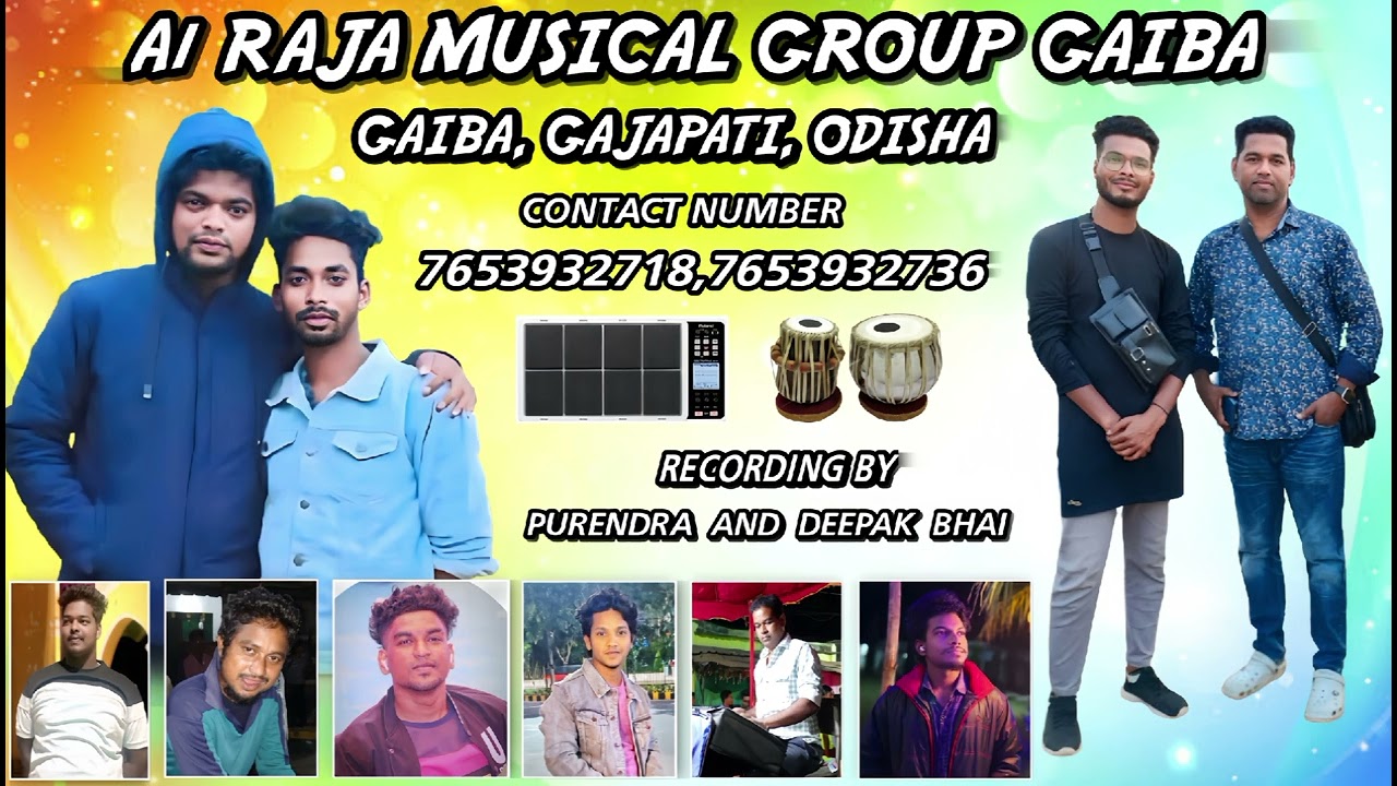 New Song  / Khapara khola  // new Sambalpuri Song // Raja musical group gaiba // Gajapati . Odisha