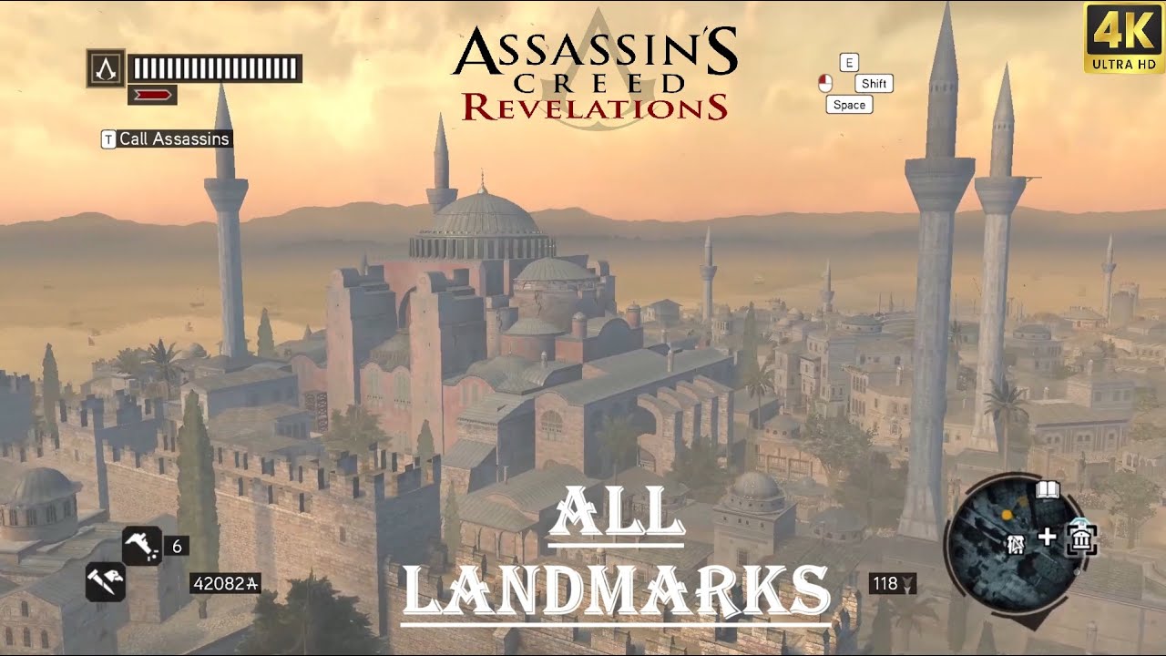Buying ALL Landmarks in Assassin's Creed Revelations & Viewpoints🔥⚔ 💀