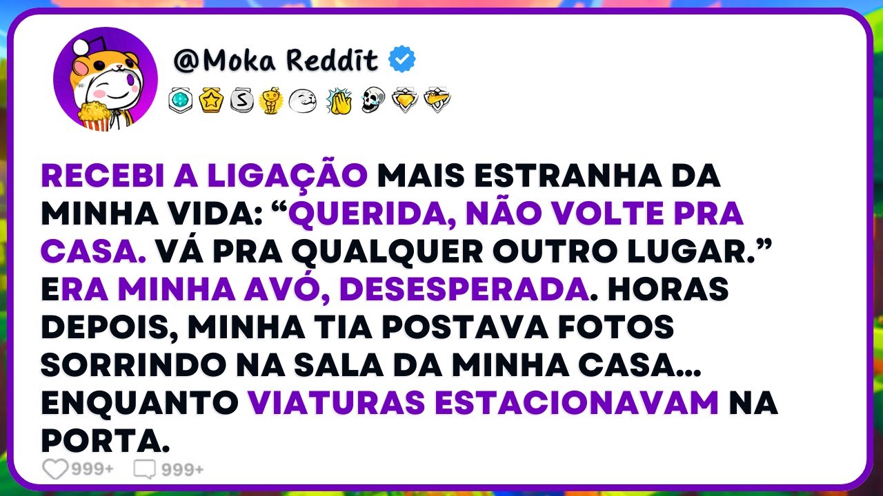Recebi A Liga&ccedil;&atilde;o Mais Estranha Da Minha Vida: &ldquo;Querida, N&atilde;o Volte Pra Casa. V&aacute; Pra Outro Lugar&rdquo;.