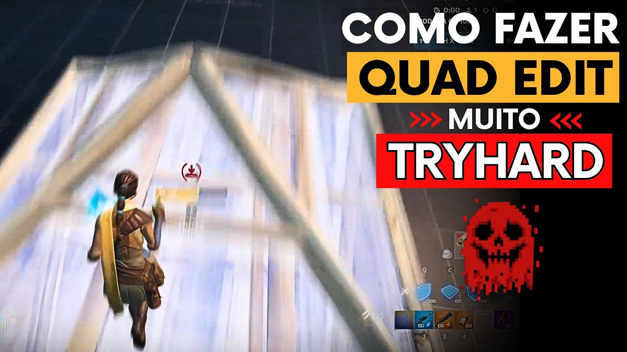 Como Fazer QUAD EDIT TRYHARD no Fortnite de Forma FÁCIL 2025