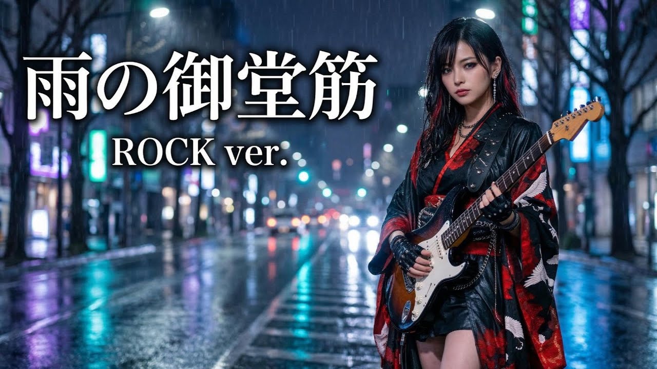 雨の御堂筋｜欧陽菲菲｜昭和の名曲をロックアレンジで再解釈