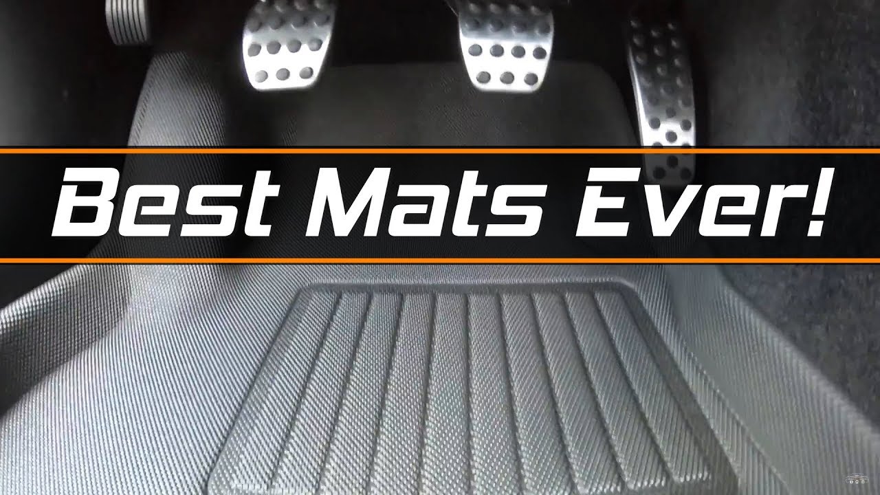 Всепогодные коврики 3dmaxpider Carbon Fiber Pattern Kagu rubber для Dodge Challenger