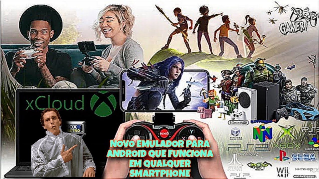 NOVO EMULADOR PARA ANDROID COM VÁRIOS CONSOLES CLÁSSICOS É JOGOS NOSTÁLGICOS 2025.
