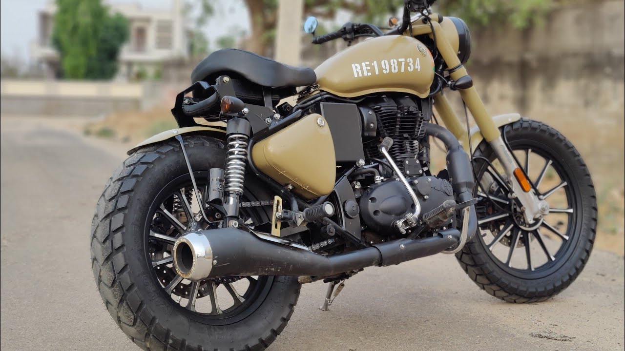 Royal Enfield classic 350 signal  modifications | Bullet modified @BulletTower