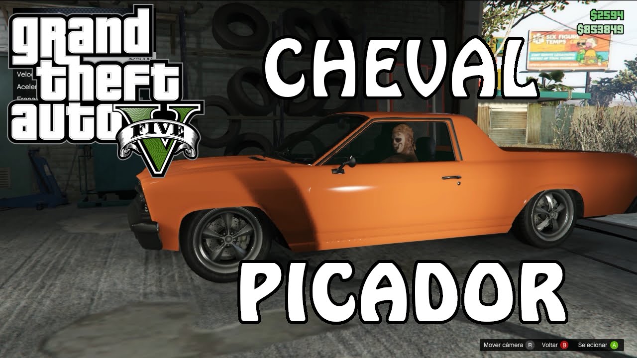 GTA V PC ONLINE - CARROS RAROS / CHEVAL PICADOR