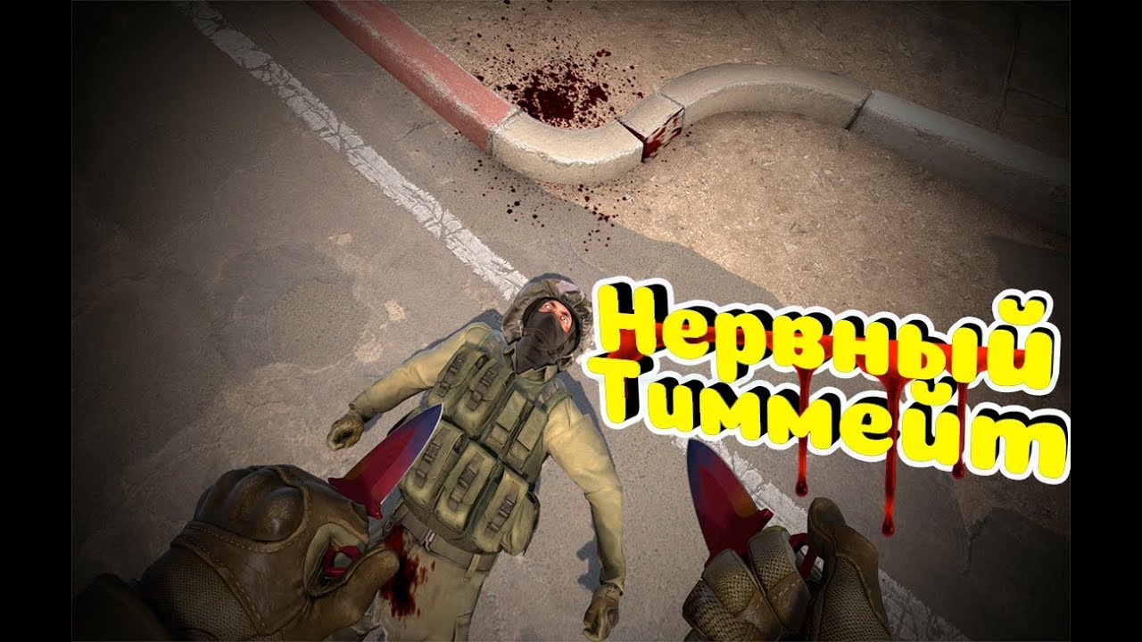 Нервный тиммейт (CS:GO, PUBG)