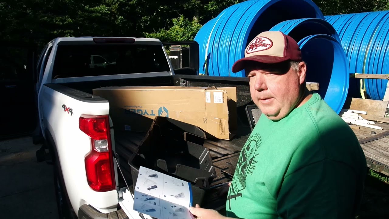 2021 Chevy 2500HD Tyger Underseat Storage Box Install How To (fits 1500 and 3500 also)