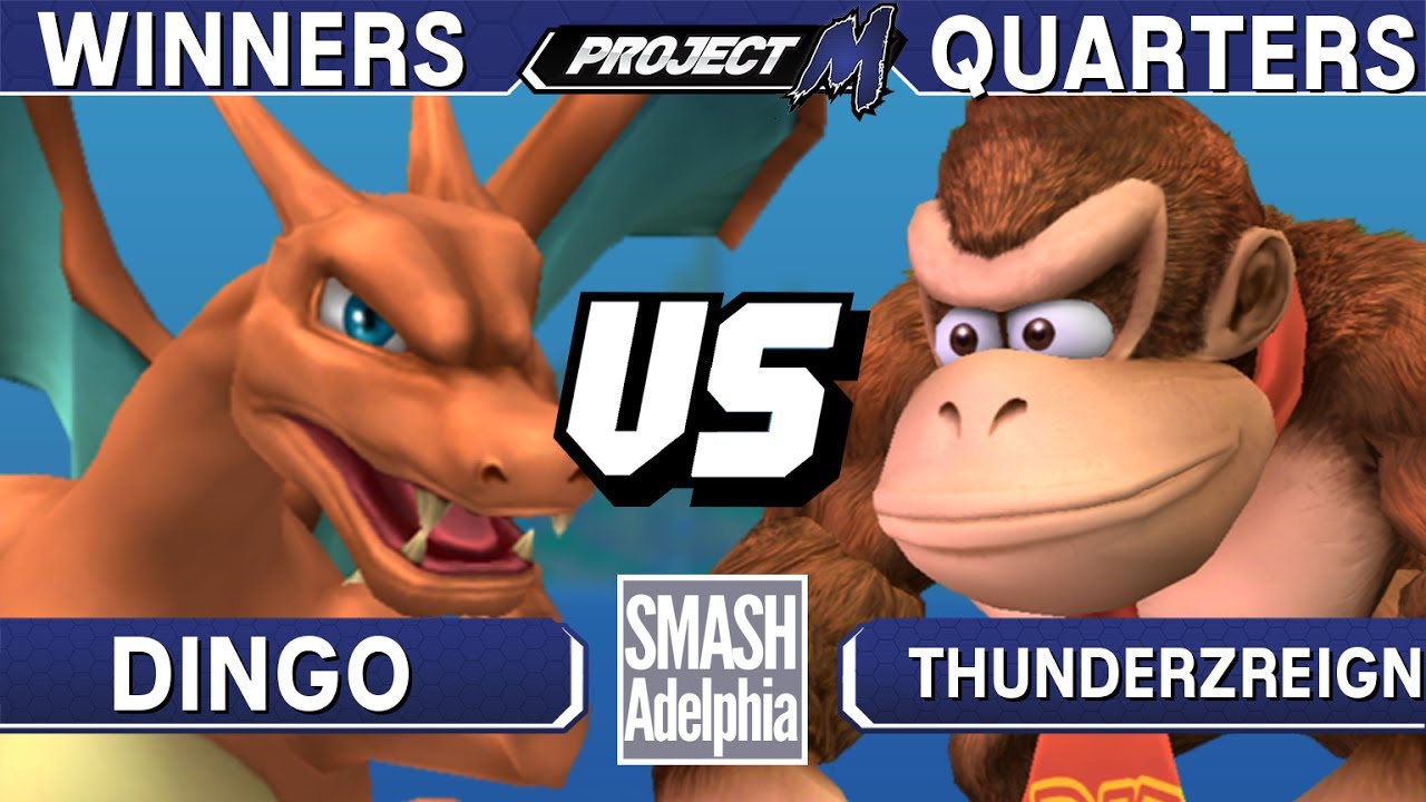 Project M - Dingo (Charizard) vs ThunderzReign (Donkey Kong) - SMASHADELPHIA 2017 Winners Quarters