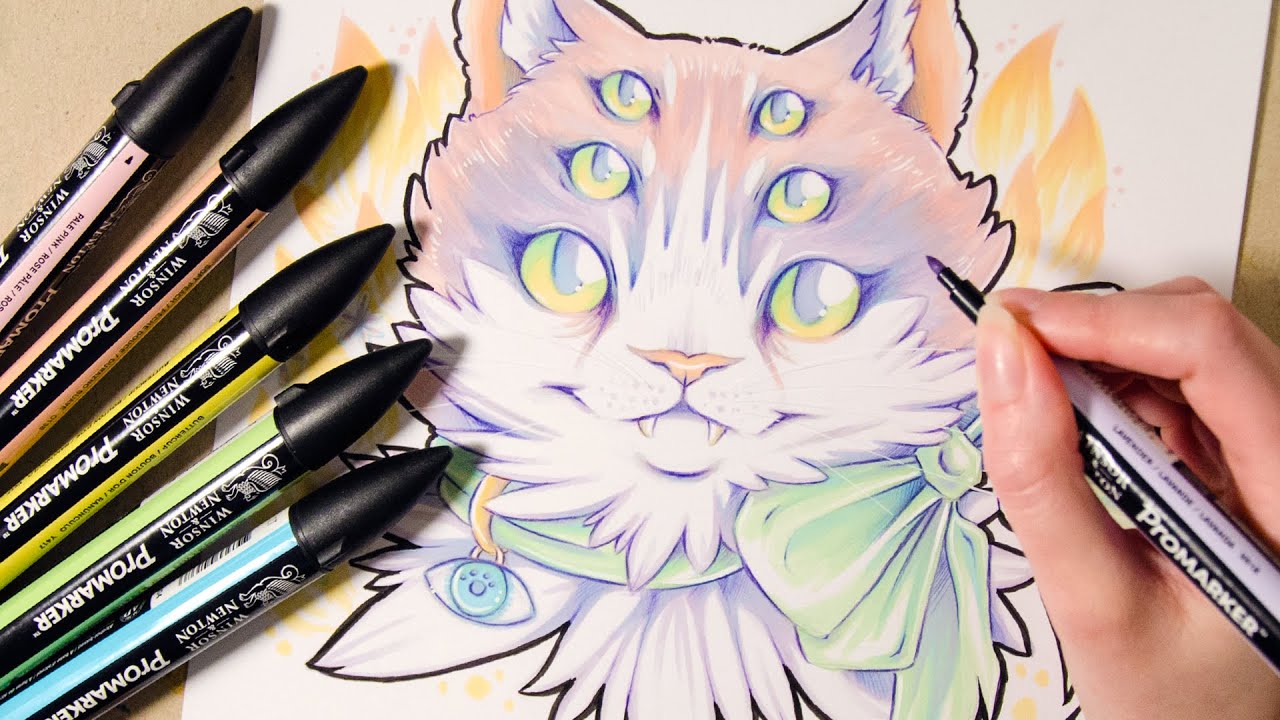 ProMarker Pastel Set CHALLENGE - Eyes for days