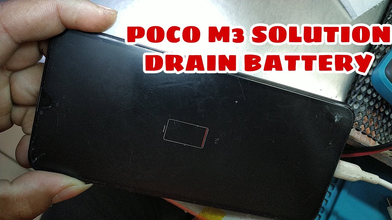 REPAIR TUTORIAL POCO M3 BATTERY PERCENTAGE SOLUTION TRICKS REPAIR ALWAYS DRAIN SUCCESSFUL