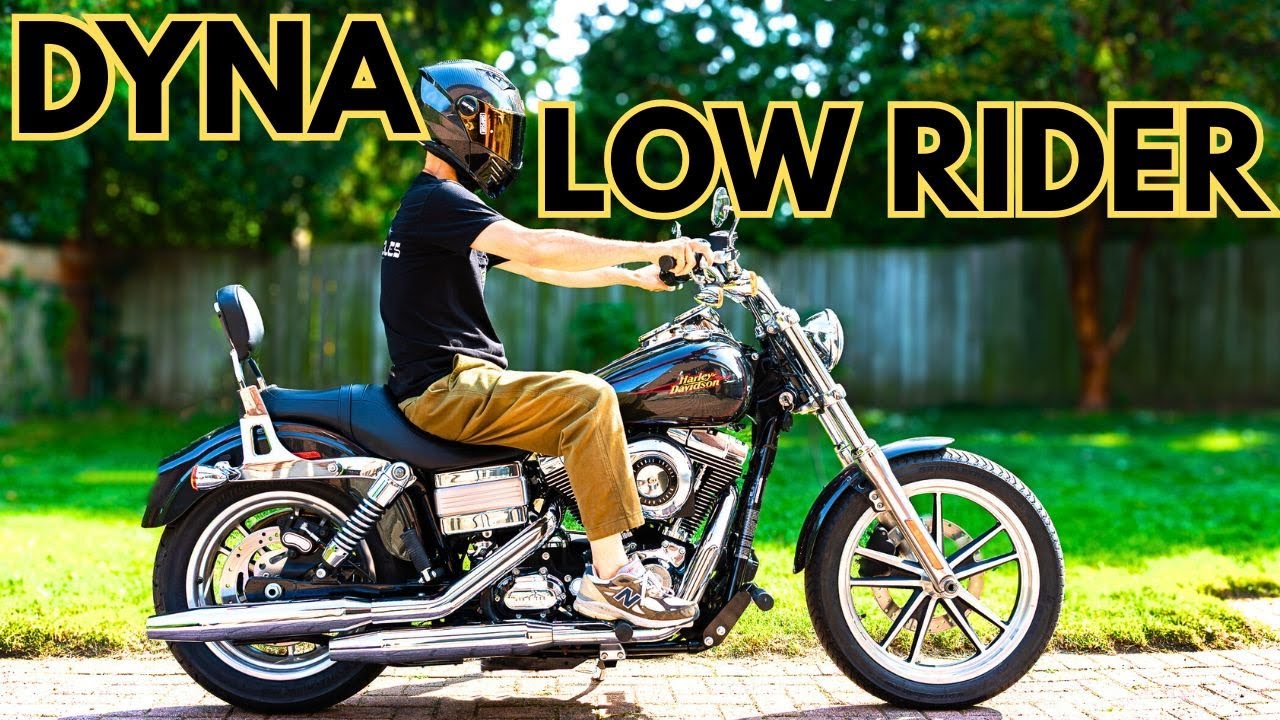 HARLEY DAVIDSON DYNA LOW RIDER STOCK FXDL INTIAL RIDE IMPRESSIONS 2009 BLACK PEARL